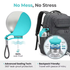 Portable Dog Water Bottle with Built-in Bowl – Perfect for Walks & Travel